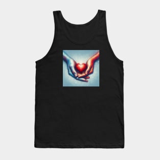 Two hearts one love Tank Top